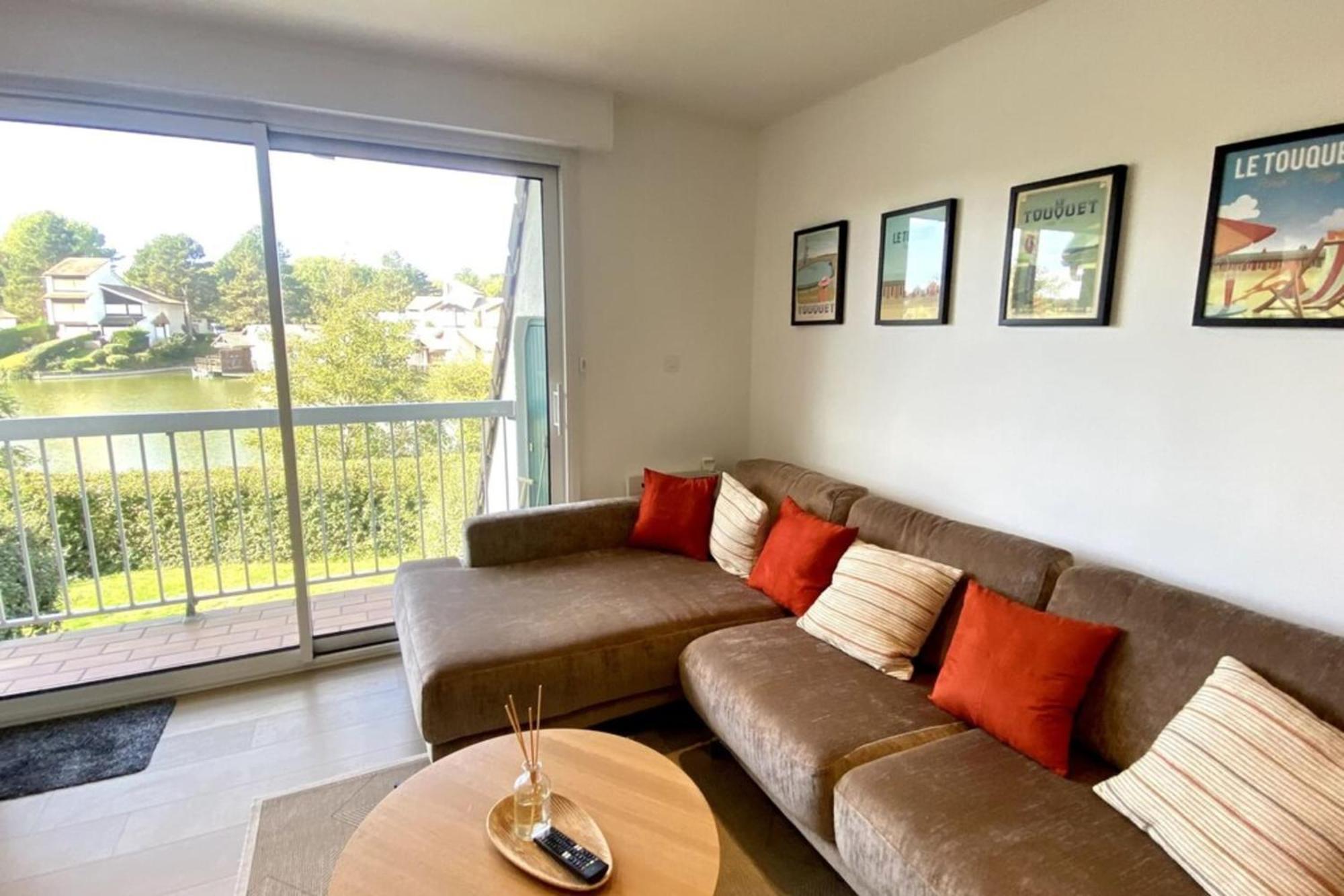 Superb Duplex With Lake View For 6 People Le Touquet Bagian luar foto